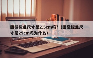 团徽标准尺寸是2.5cm吗?（团徽标准尺寸是25cm吗为什么）