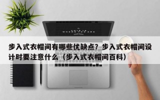 步入式衣帽间有哪些优缺点？步入式衣帽间设计时要注意什么（步入式衣帽间百科）