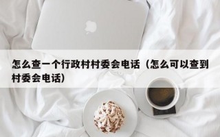 怎么查一个行政村村委会电话（怎么可以查到村委会电话）