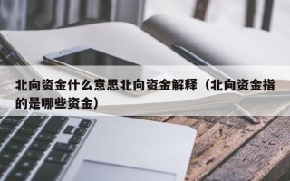 北向资金什么意思北向资金解释（北向资金指的是哪些资金）