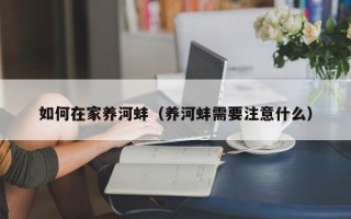 如何在家养河蚌（养河蚌需要注意什么）