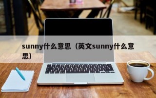 sunny什么意思（英文sunny什么意思）