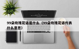 99朵玫瑰花语是什么（99朵玫瑰花语代表什么意思）