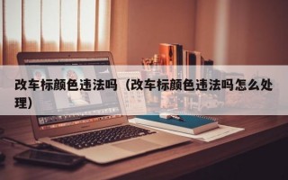 改车标颜色违法吗（改车标颜色违法吗怎么处理）