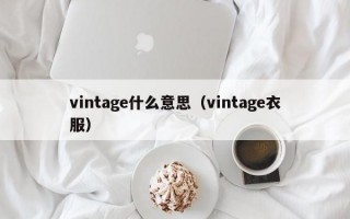 vintage什么意思（vintage衣服）