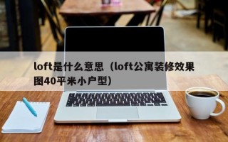 loft是什么意思（loft公寓装修效果图40平米小户型）