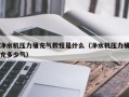 净水机压力桶充气教程是什么（净水机压力桶充多少气）