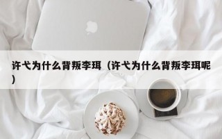 许弋为什么背叛李珥（许弋为什么背叛李珥呢）