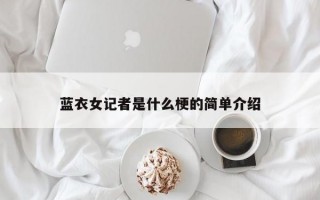 蓝衣女记者是什么梗的简单介绍