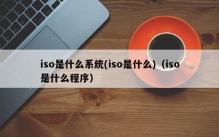 iso是什么系统(iso是什么)（iso是什么程序）