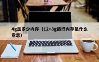 4g是多少内存（12+8g运行内存是什么意思）