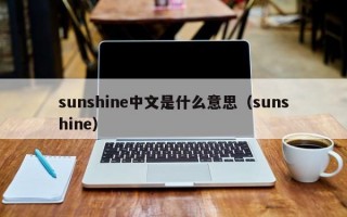 sunshine中文是什么意思（sunshine）