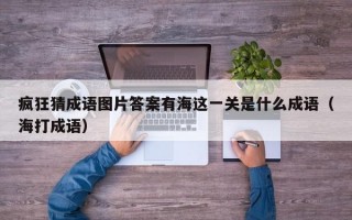 疯狂猜成语图片答案有海这一关是什么成语（海打成语）