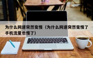 为什么网速突然变慢（为什么网速突然变慢了手机流量也慢了）