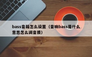 bass音箱怎么设置（音响bass是什么意思怎么调音质）