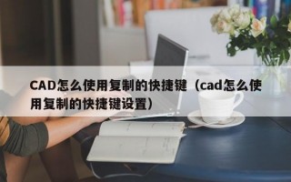 CAD怎么使用复制的快捷键（cad怎么使用复制的快捷键设置）