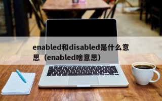 enabled和disabled是什么意思（enabled啥意思）