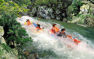 浏阳大围山漂流,湖南浏阳大围山漂流好玩吗