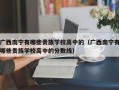 广西南宁有哪些贵族学校高中的（广西南宁有哪些贵族学校高中的分数线）