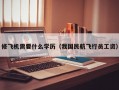 修飞机需要什么学历（我国民航飞行员工资）