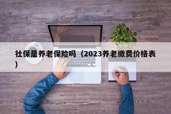 社保是养老保险吗（2023养老缴费价格表）-第1张图片