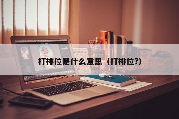 打排位是什么意思（打排位?）-第1张图片