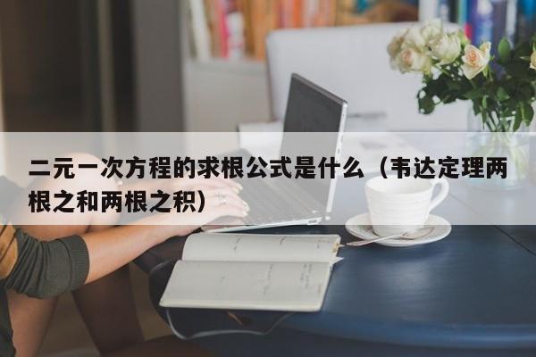 二元一次方程的求根公式是什么（韦达定理两根之和两根之积）-第1张图片