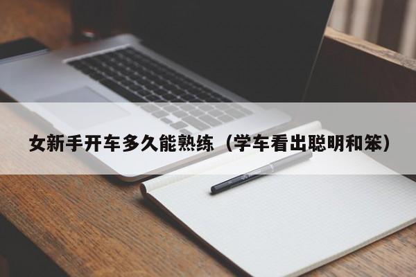 女新手开车多久能熟练（学车看出聪明和笨）-第1张图片