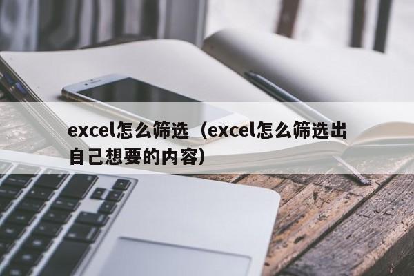 excel怎么筛选（excel怎么筛选出自己想要的内容）-第1张图片