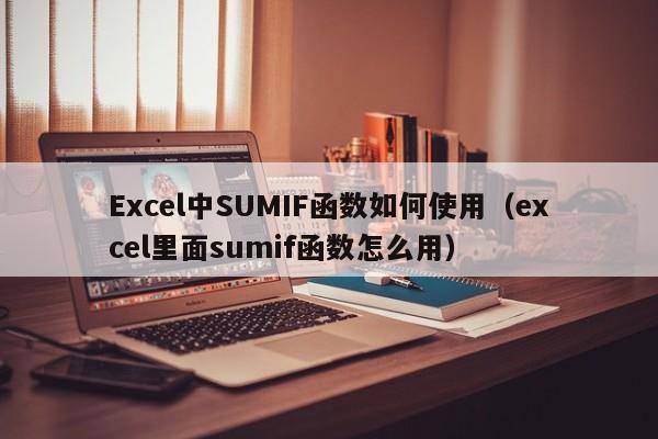 Excel中SUMIF函数如何使用（excel里面sumif函数怎么用）-第1张图片