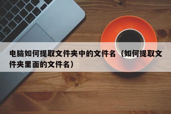 电脑如何提取文件夹中的文件名（如何提取文件夹里面的文件名）-第1张图片