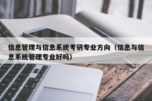 信息管理与信息系统考研专业方向（信息与信息系统管理专业好吗）-第1张图片