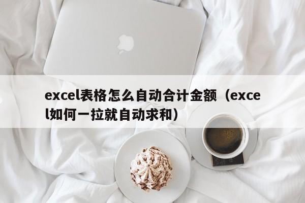 excel表格怎么自动合计金额（excel如何一拉就自动求和）-第1张图片