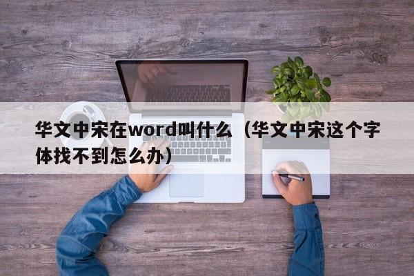 华文中宋在word叫什么（华文中宋这个字体找不到怎么办）-第1张图片