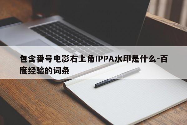 包含番号电影右上角IPPA水印是什么-百度经验的词条-第1张图片