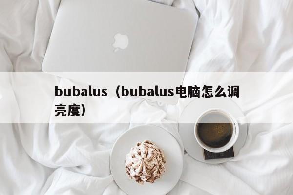 bubalus（bubalus电脑怎么调亮度）-第1张图片