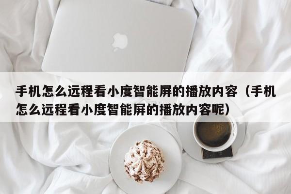 手机怎么远程看小度智能屏的播放内容（手机怎么远程看小度智能屏的播放内容呢）-第1张图片