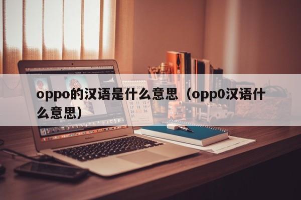 oppo的汉语是什么意思（opp0汉语什么意思）-第1张图片