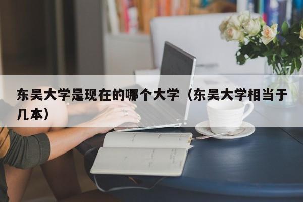 东吴大学是现在的哪个大学（东吴大学相当于几本）-第1张图片