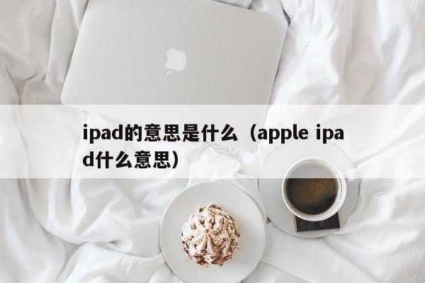 ipad的意思是什么（apple ipad什么意思）-第1张图片