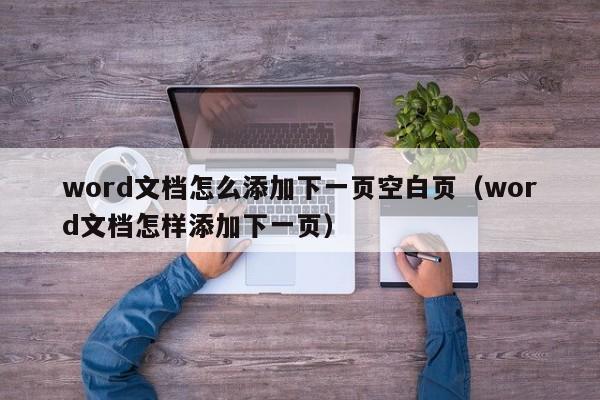 word文档怎么添加下一页空白页（word文档怎样添加下一页）-第1张图片